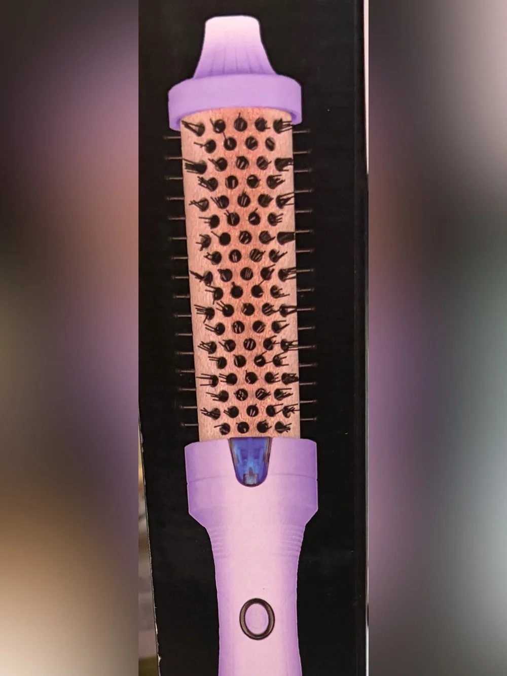 Purple Hot Air Styling Brush - Women Hair Tool